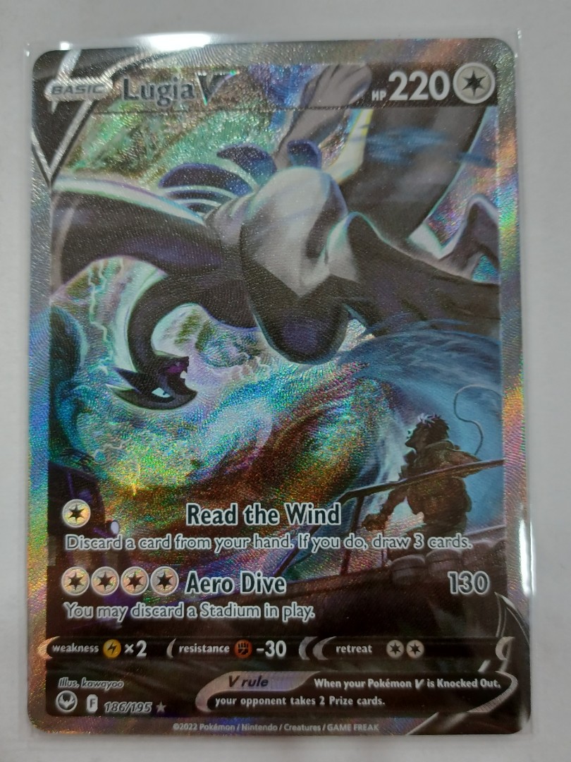 Pokemon TCG Lugia V 186/195 Alt Art, Hobbies & Toys, Toys & Games