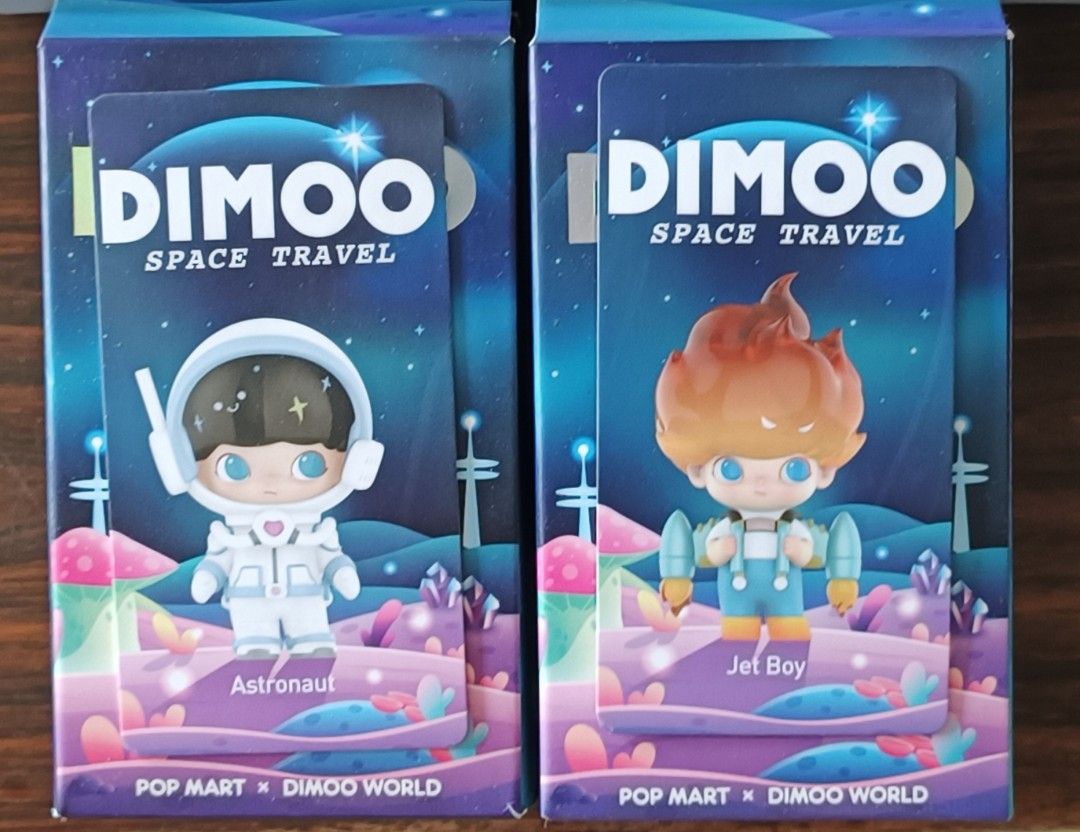 Popmart Dimoo Space Travel Astronaut / Jet Boy, Hobbies & Toys, Toys ...