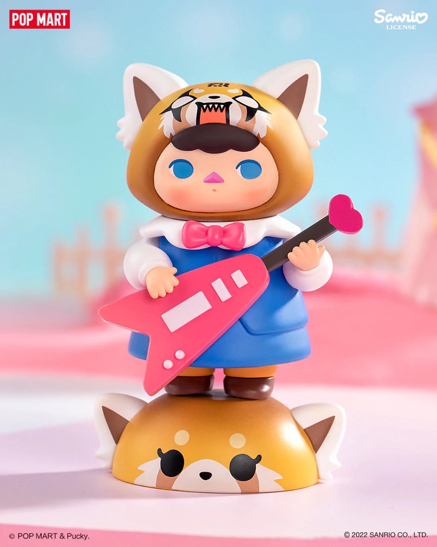 Popmart pucky x sanrio characters aggretsuko, Hobbies & Toys, Toys