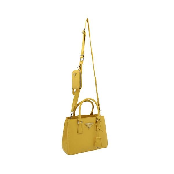 Sunny Yellow Prada Galleria Saffiano Leather Mini-bag