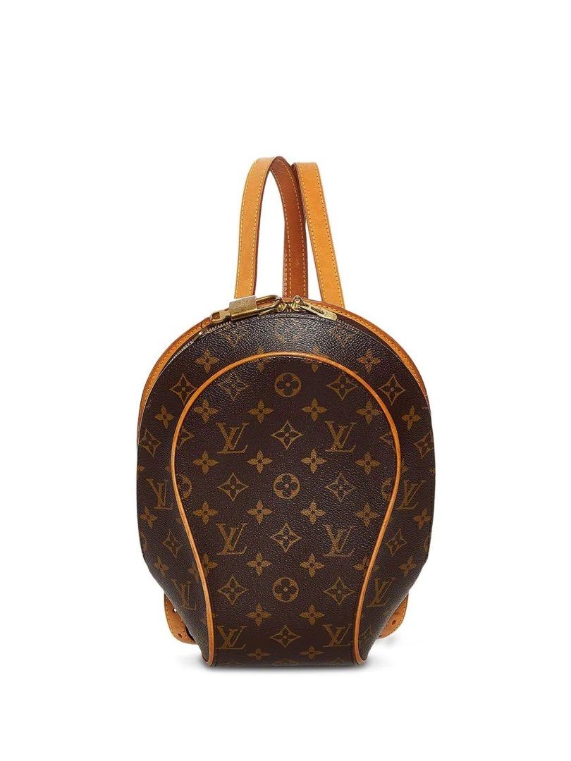 Louis Vuitton 2005 Pre-owned Monogram Mini Ellipse Pouch - Brown