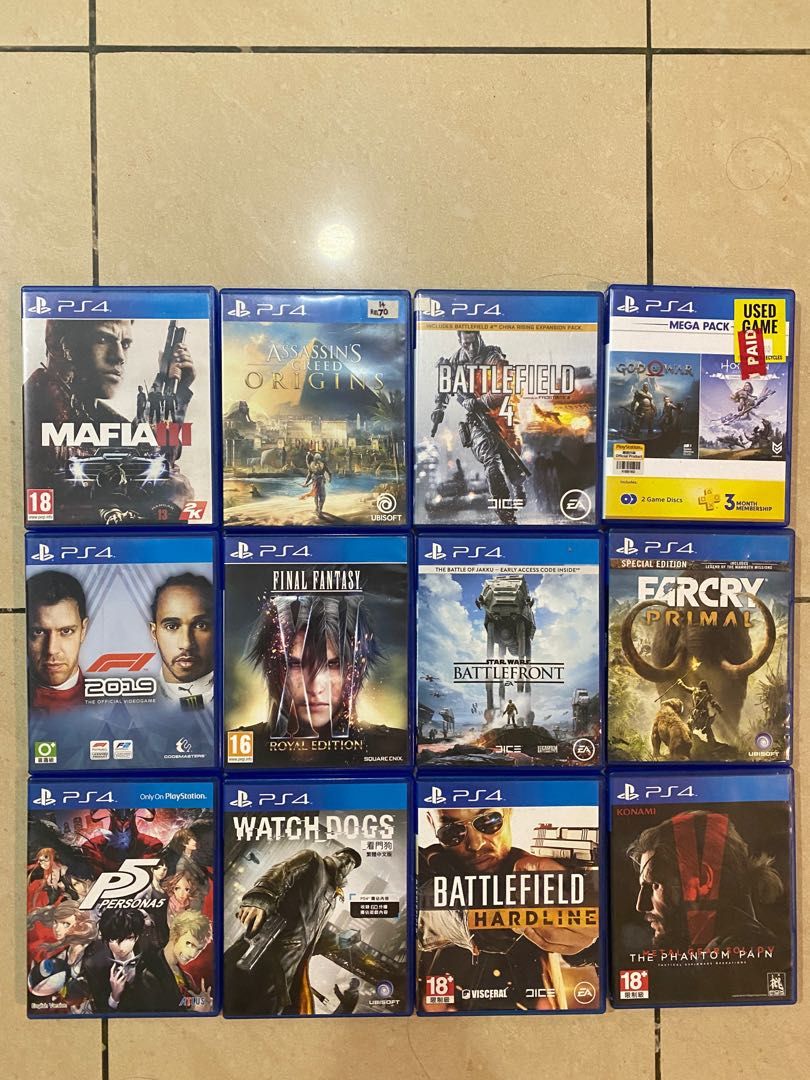ps4 murah cd game used second
