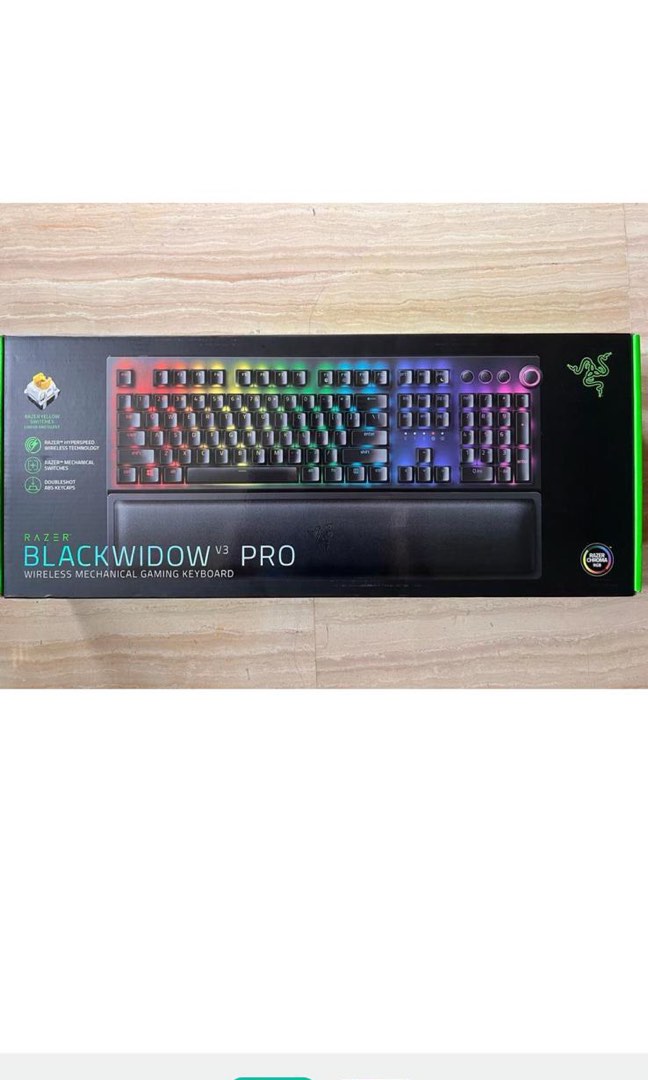 Razer black widow v3 pro, Computers & Tech, Parts & Accessories ...