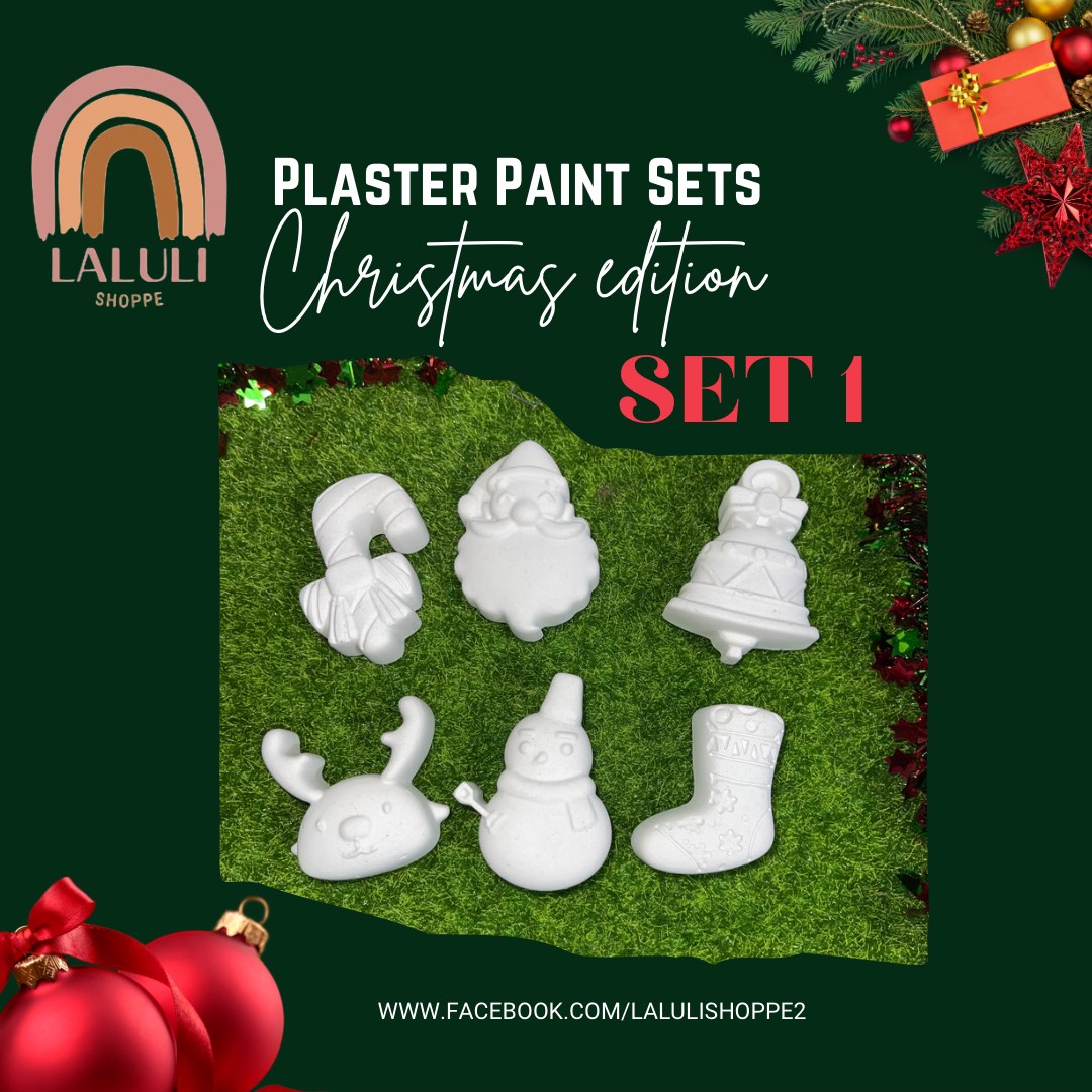 Ready to Paint Christmas Plaster Craft Figures, Hobbies & Toys