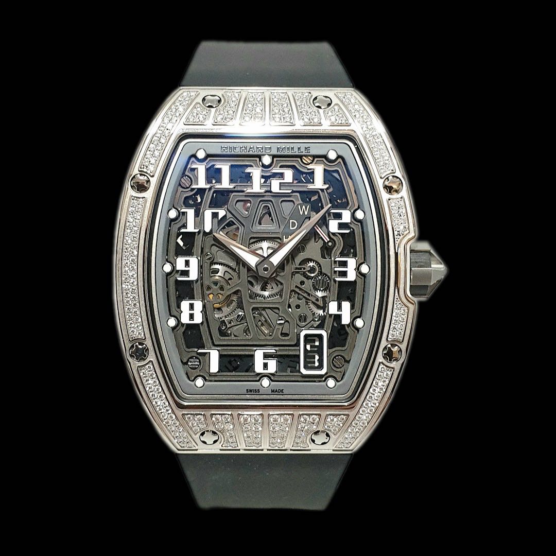 Richard Mille RM67-01 WG Diamond Top, Luxury, Watches on Carousell