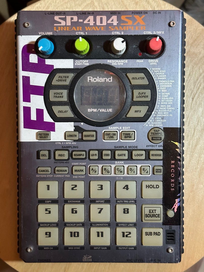 Roland sp404 sx sampler lofi hiphop, 興趣及遊戲, 音樂樂器 & 配件, 樂器 - Carousell
