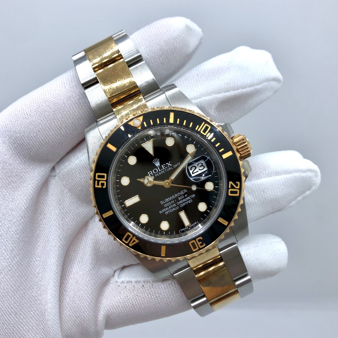 Rolex submariner date men's watch 116613ln shop
