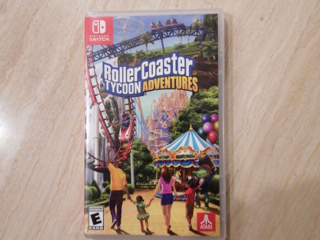 Roller Coaster Tycoon Adventures Video Gaming Video Games Nintendo