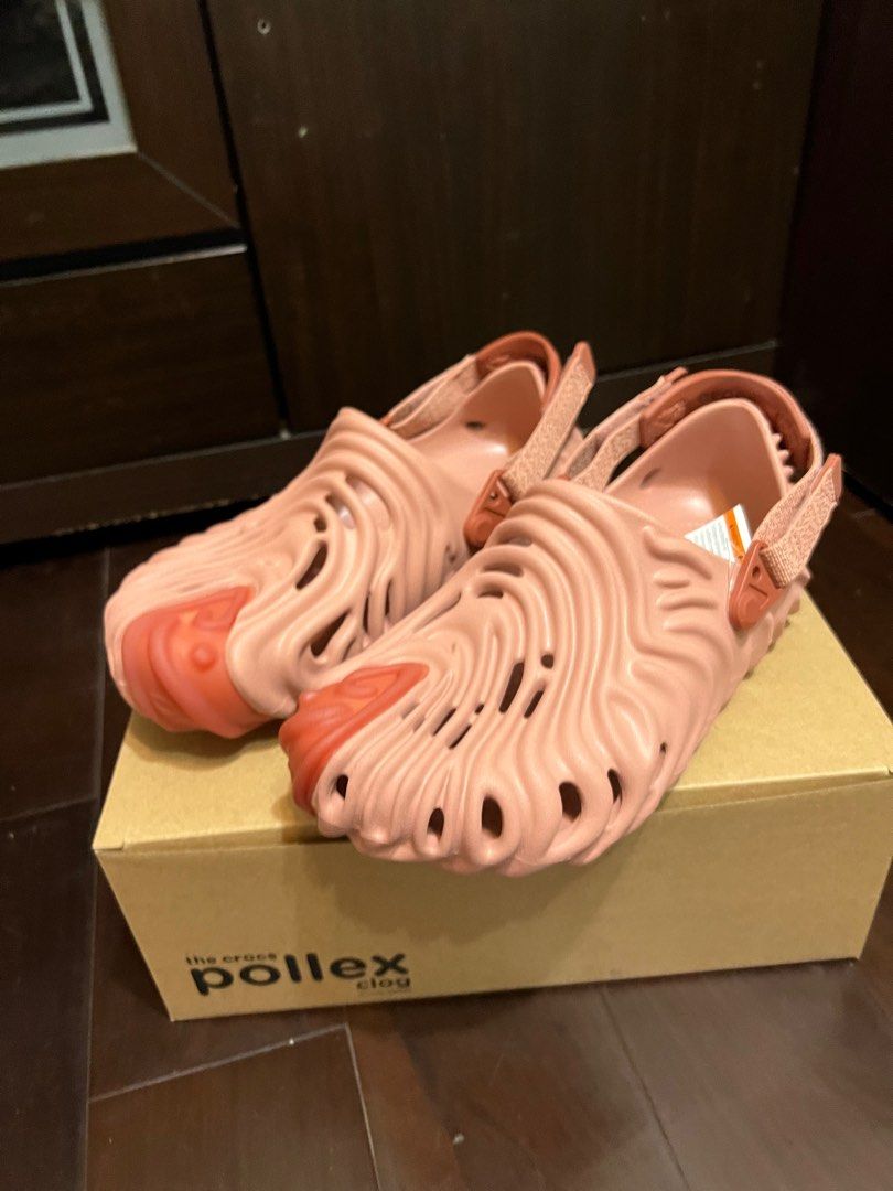 全新品］Salehe Bembury x Crocs Pollex Clog 指紋涼鞋櫻花粉色UK8