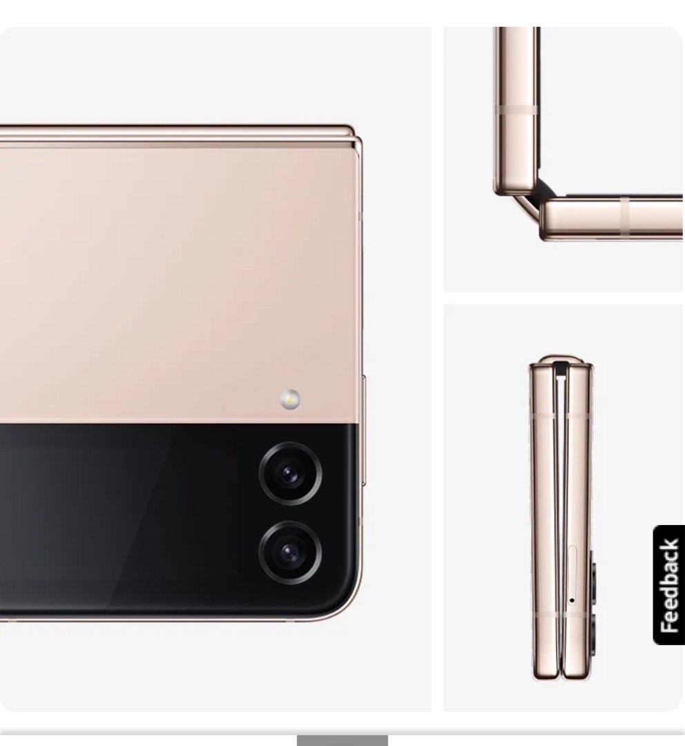 Samsung galaxy Z flip 4 5g pink gold 512GB, Mobile Phones & Gadgets ...