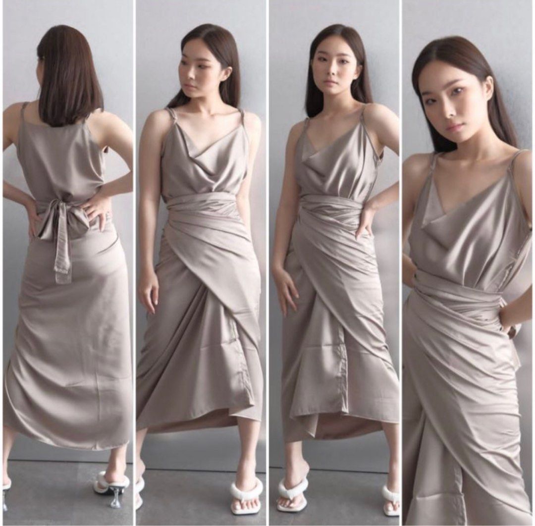 Dress new arrivals warna khaki