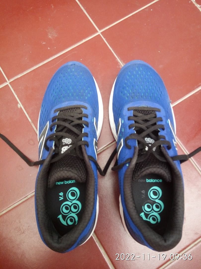 Sepatu New Balance Running Shoes 680v.6 size 42.5 Olah Raga Baju