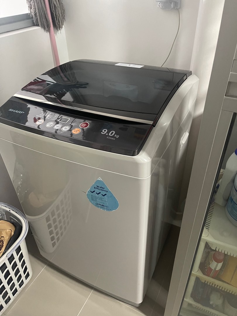 Sharp Washing Machine few months used only, TV & Home Appliances