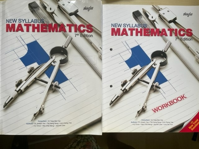 Shinglee Mathematics Sec 1 Textbook & Workbook, Hobbies & Toys, Books ...