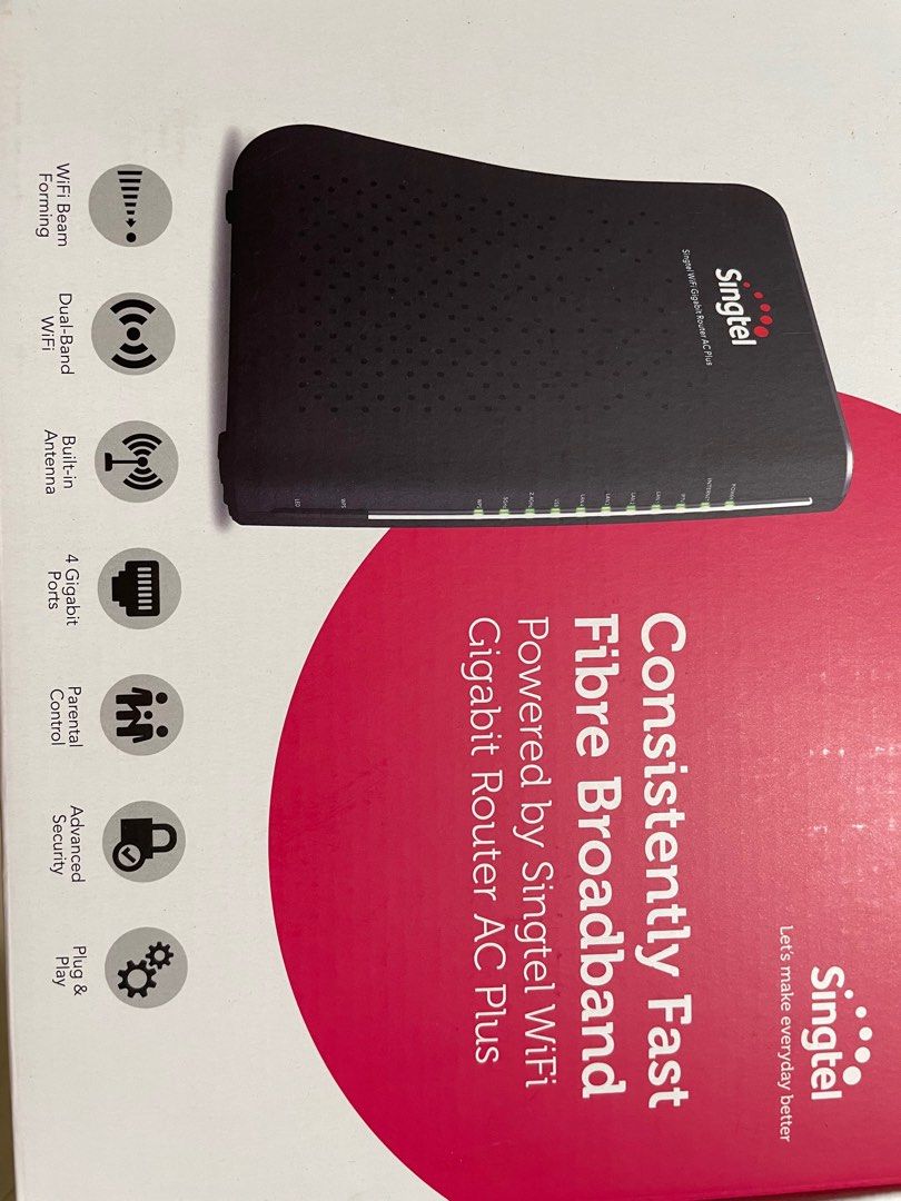 Singtel Wifi Router, Computers & Tech, Office & Business Technology on ...