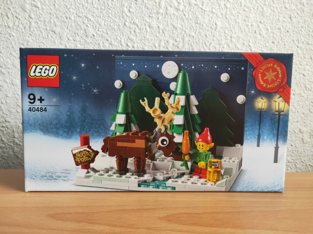 40564 hot Christmas Winter Elves Scene Limited Edition. BrandNew in sealed box!