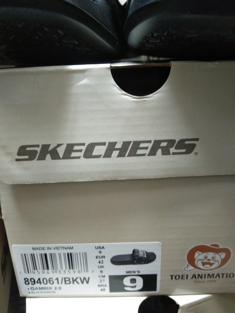 Skechers x one piece slide Men s Fashion Footwear Flipflops and