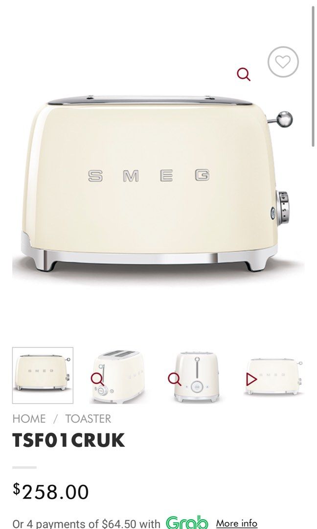Smeg toaster and kettle, TV & Home Appliances, Kitchen Appliances