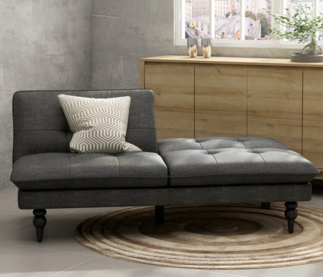 Sofa Bed Prodesign AbuAbu Tua, Perabotan Rumah di Carousell