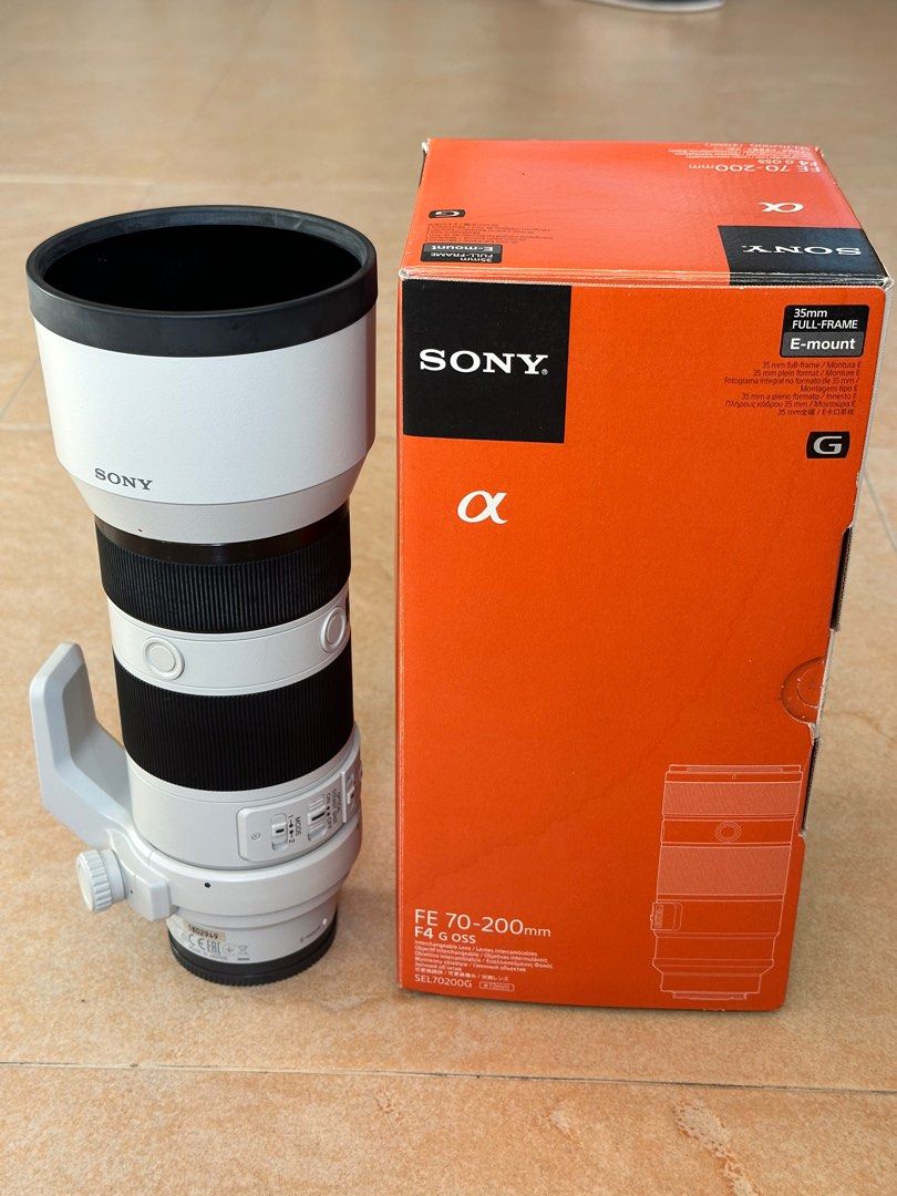 Sony Sel70200G FE 4 70-200, 攝影器材, 鏡頭及裝備- Carousell