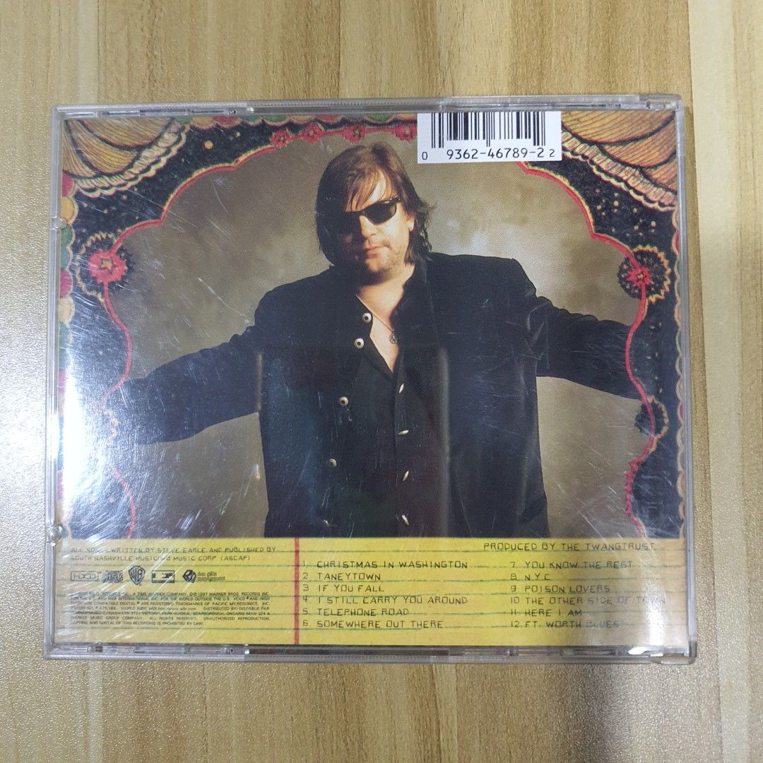Steve Earle - El Corazon - CD Mint (Category: CDs & DVDs) located in Quezon City. Submitted by serefrenpaz (Listing ID 1197906564, Image 2). Description: NOTE: CD CASE IS NOT INCLUDED IN RATING OF THE ITEM Good Day Buyers. Here are the payment options PAYPAL GCash - 09164862096 Bank Deposit - BPI, BDO, Unionbank, Landbank Palawan, Cebuana Meet Up - McDo Kamias, Jolibee Anonas Kamias Intersection or KFC Anonas Delivery Options JRS - +120 Pesos shi