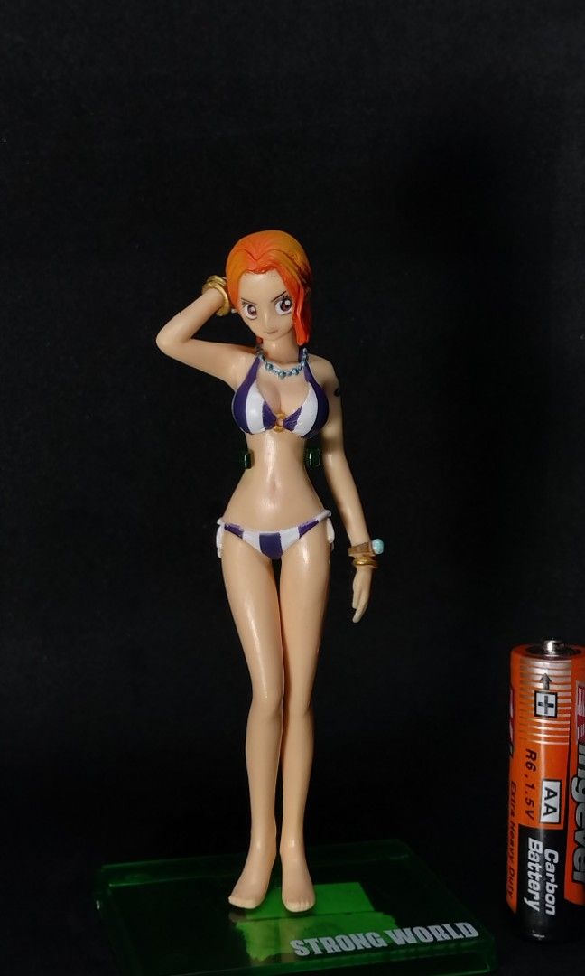 STYLING ONEPIECE STRONG WORLD NAMI (Category: Dresses) located in Manila. Submitted by tawnycollectiblesshop (Listing ID 1197787706, Image 2). Description: AUTHENTIC FROM JAPAN ITEM IS LOOSE / NO BOX PLS SEE PICS FOR REFERENCE WHAT YOU SEE IS WHAT YOU GET.