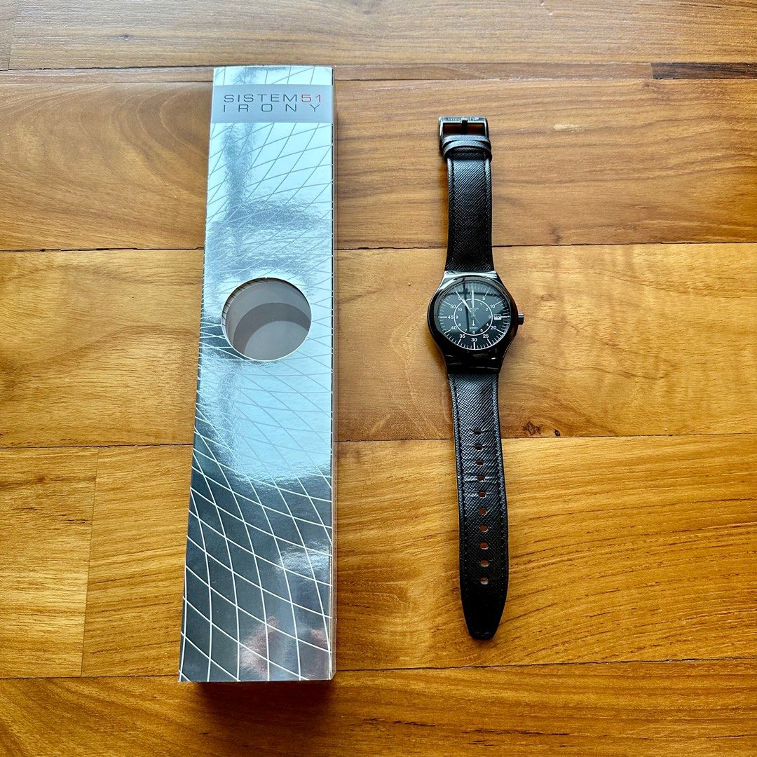 swatch I RO NY シルバーの時計 - 時計