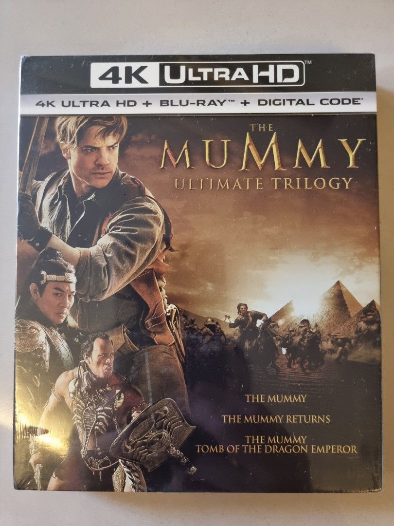 The Mummy Ultimate Trilogy K Blu Ray Hobbies Toys Music Media Cds Dvds On Carousell