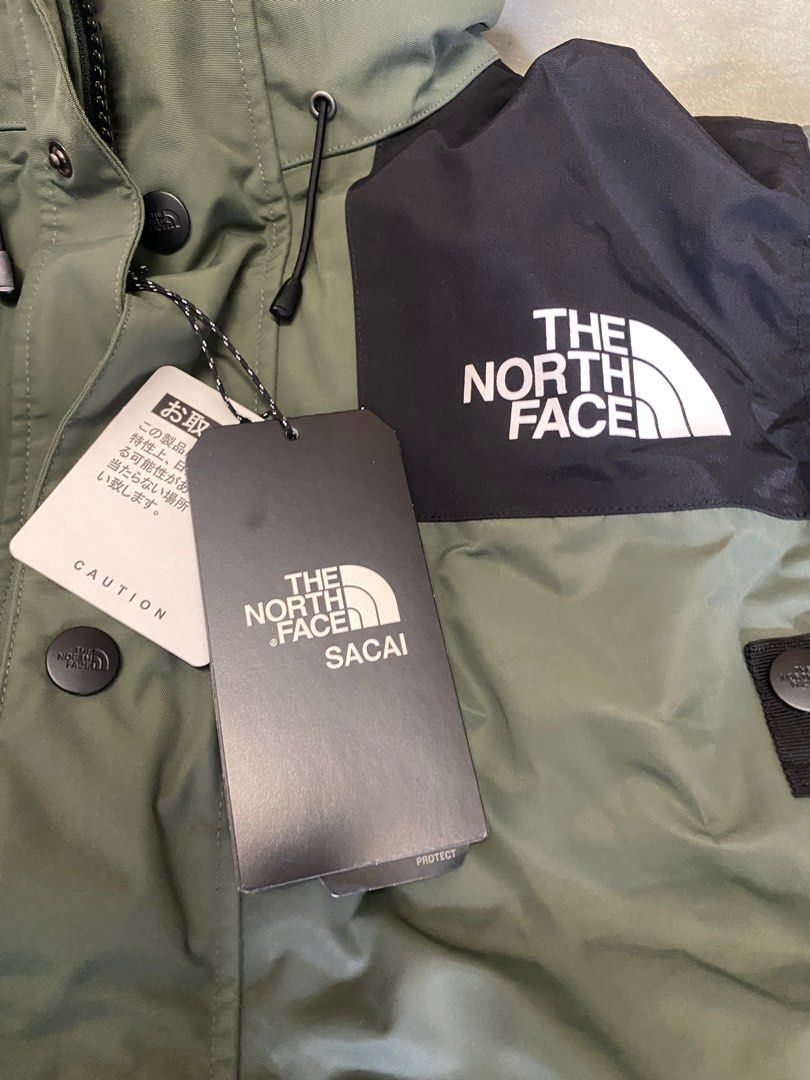 The North Face TNF x Sacai Puffer Down Parka Jacket Large L, 男裝 