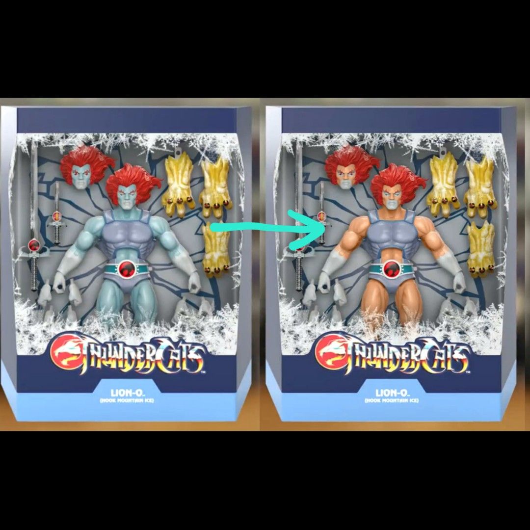 Thundercats Ultimates Lion-O Hook Mountain Ice Super7 SDCC 2022, Hobbies &  Toys, Toys & Games on Carousell