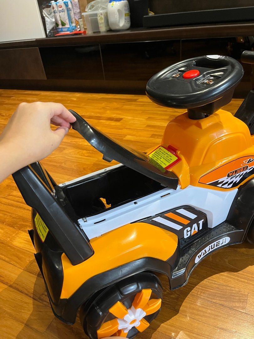 Toddler Excavator Toy Car (Manual), Hobbies & Toys, Toys & Games on