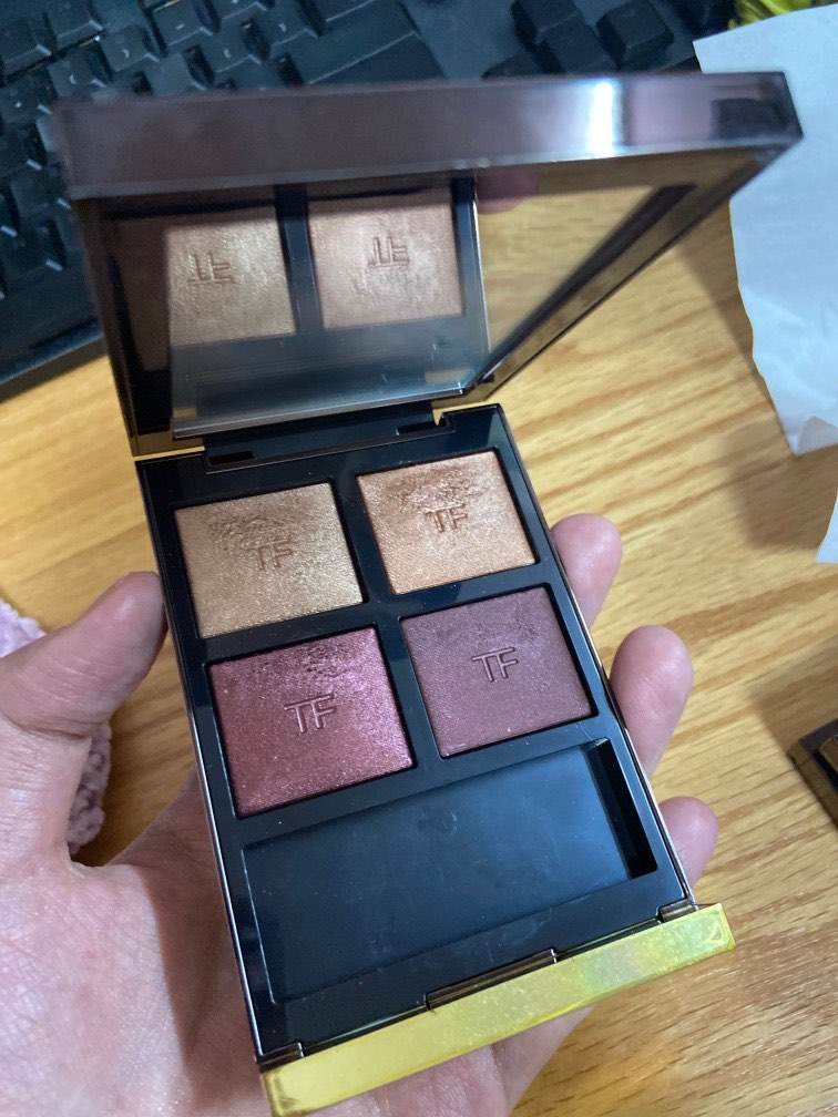 Tom ford eyeshadow palette quad honeymoon, Beauty & Personal Care, Face,  Makeup on Carousell