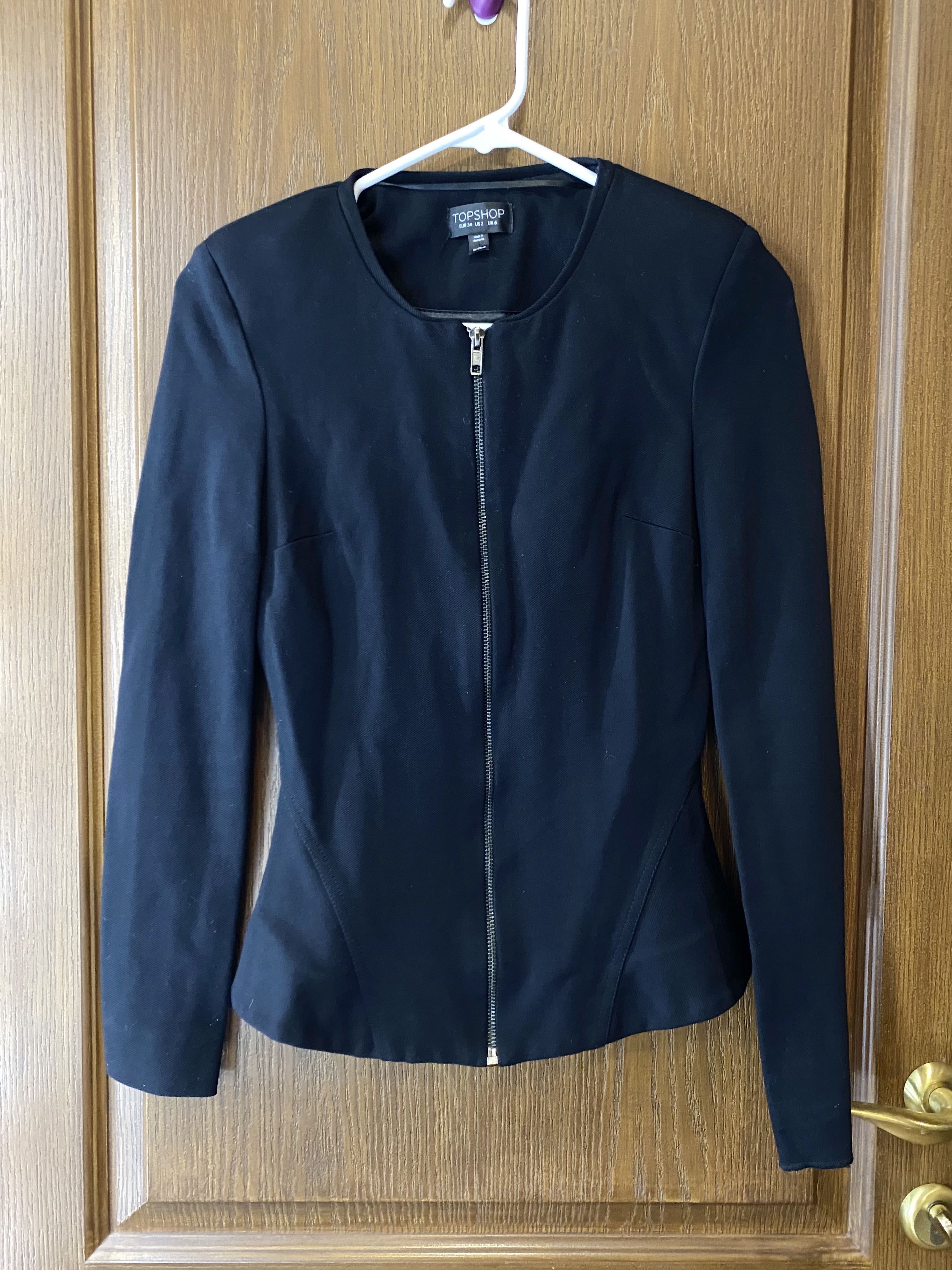 Topshop peplum jacket new arrivals