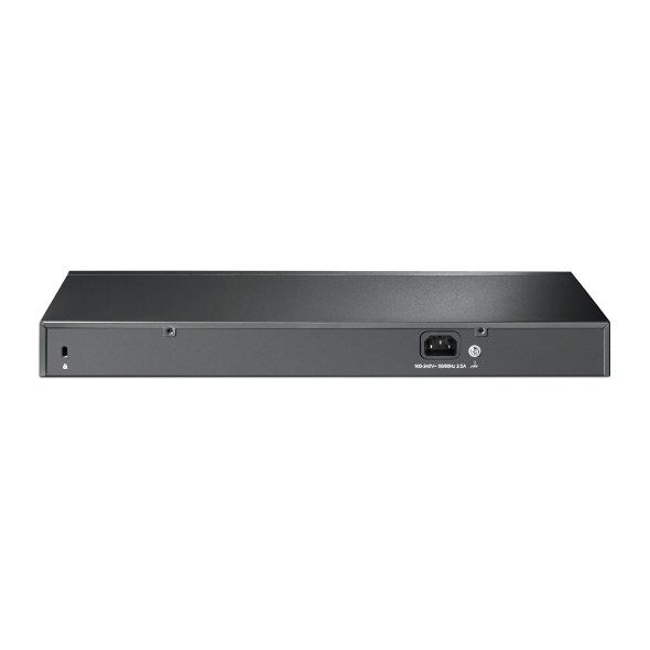TP-Link TL-SL1218P 16-Port 10/100 Mbps + 2-Port Gigabit Rackmount Switch with 16-Port PoE+ for CCTV63074789851395113