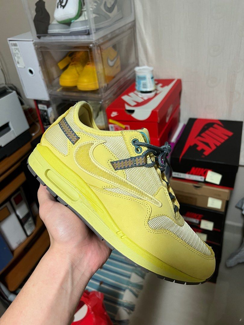travis scott yellow shoes