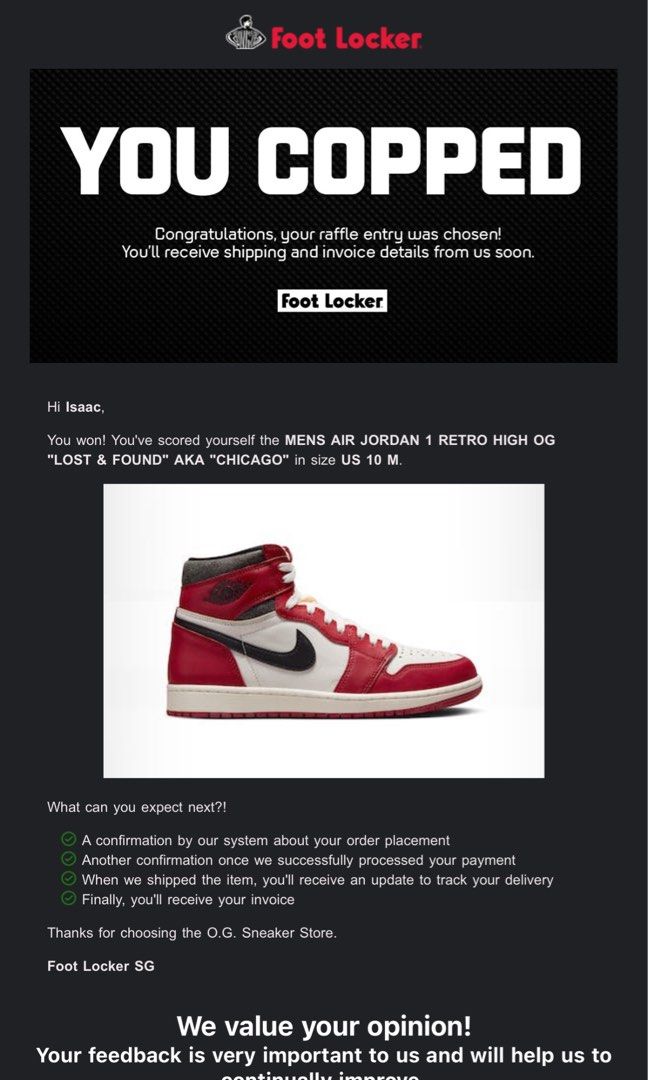 US 10 Lost And Found Jordan 1 High Chicago, Men's Fashion, Footwear,  Sneakers on Carousell