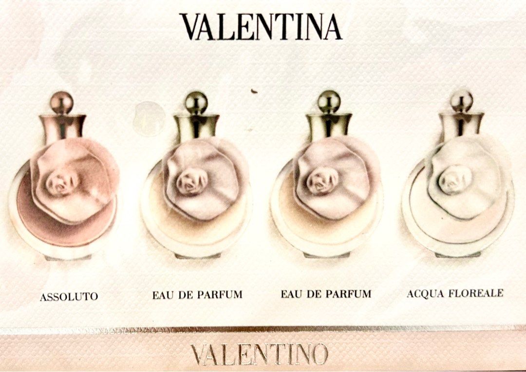 levering Vil ikke Ultimate Valentino - Valentina Perfume Mini Gift Set, 美容＆化妝品, 健康及美容- 香水＆香體噴霧-  Carousell