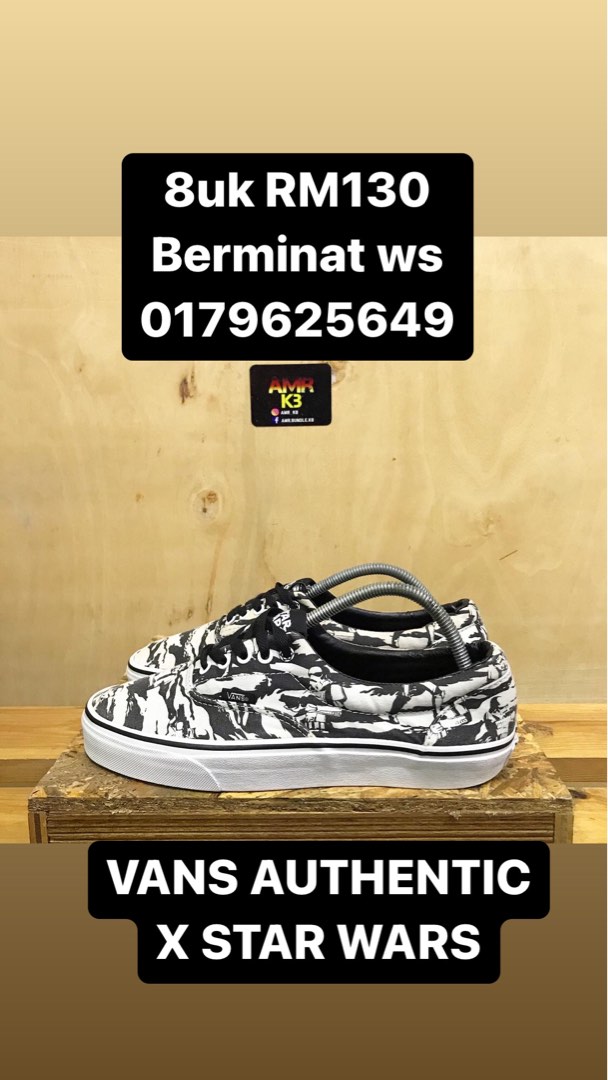 Vans Era X Star Wars Men s Fashion Footwear Sneakers on Carousell