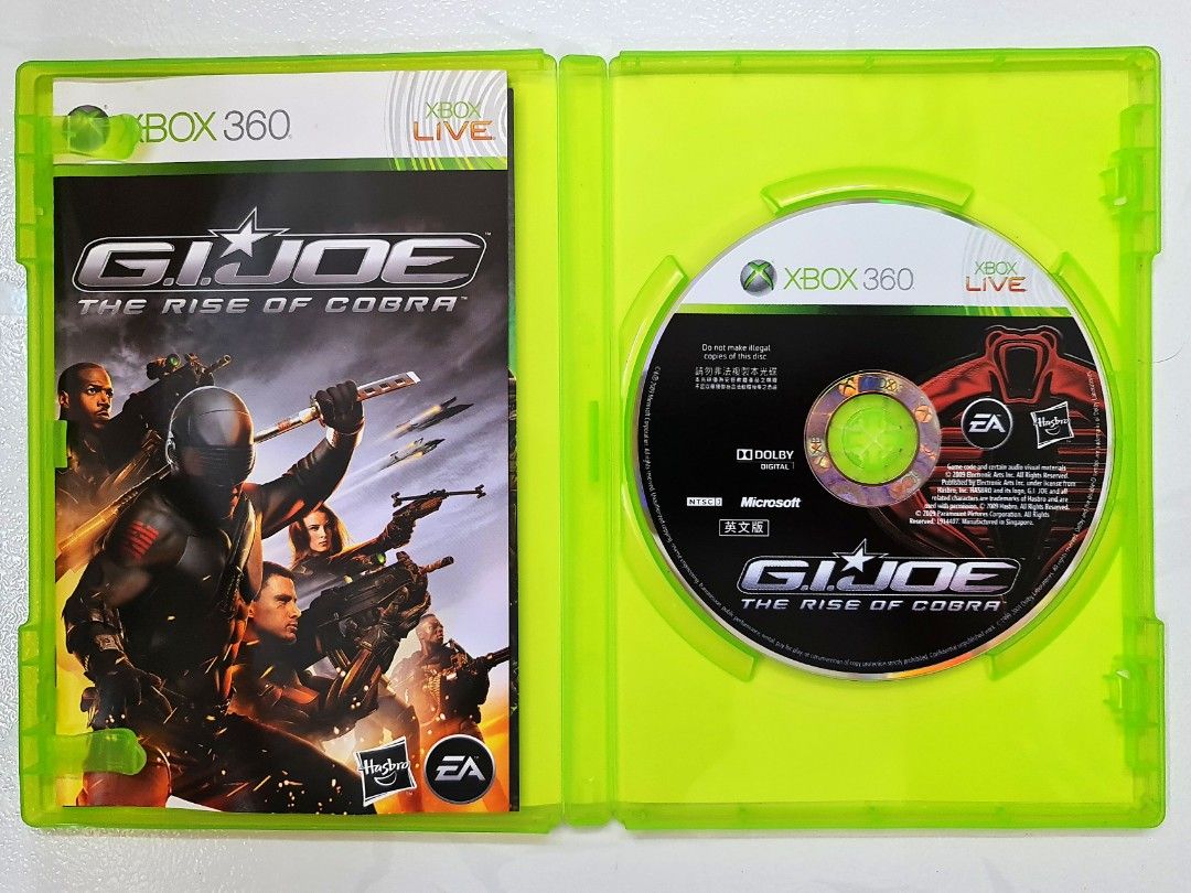  G.I. JOE: The Rise of Cobra - Xbox 360 : Video Games