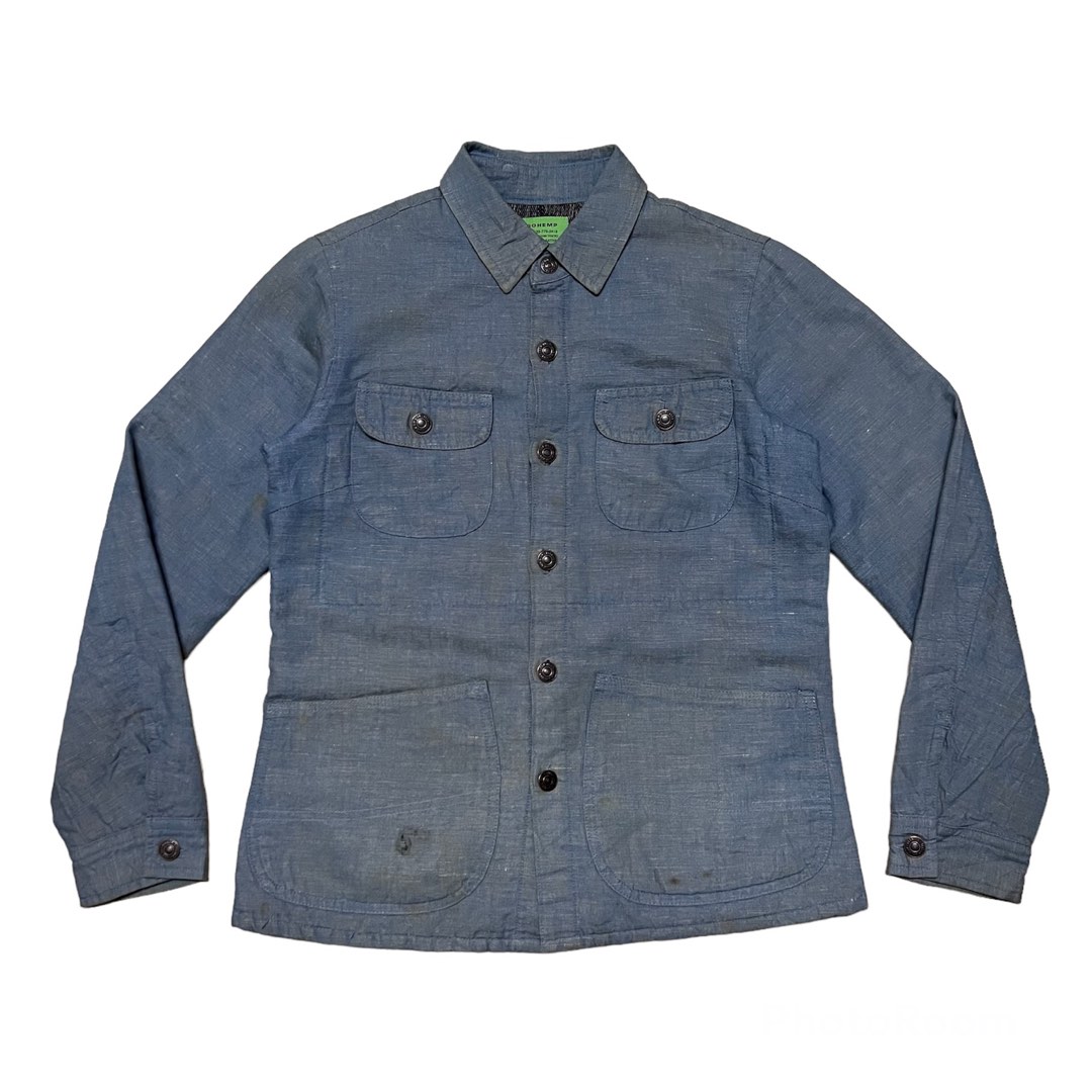 Vintage Go Hemp Jacket, Men's Fashion, Coats, Jackets and Outerwear on