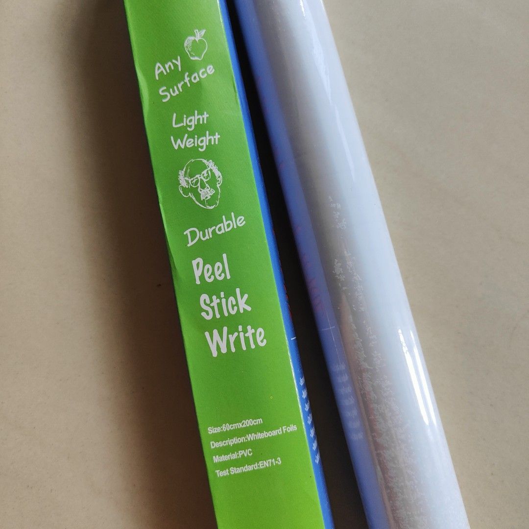 Whiteboard sticker, Hobbies & Toys, Stationery & Craft, Stationery