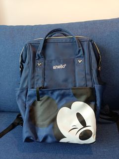 Christopher Raeburn X Disney Mickey Mouse Denim Backpack in Blue for Men