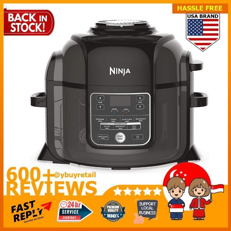 YBR 240V Ninja Foodi Electric Multi Cooker Pressure Cooker and Air Fryer TV Home Appliances Kitchen Appliances Cookers on Carousell