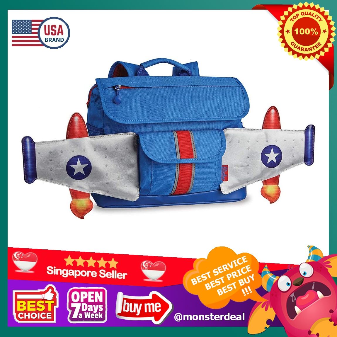 Bixbee rocket flyer backpack store