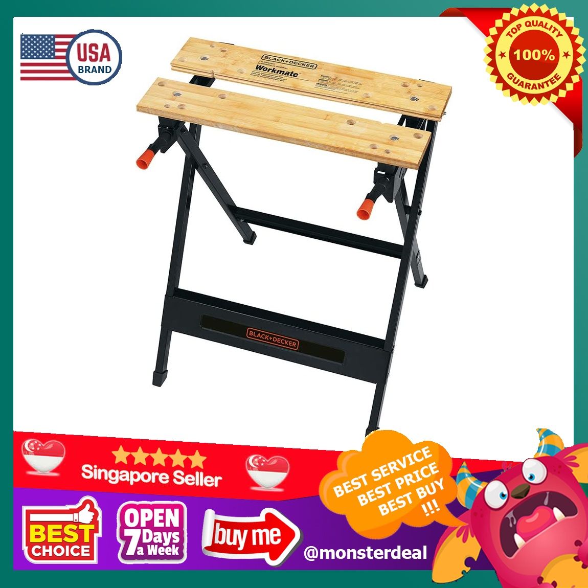 Workmate Portable Workbench, 350-Pound Capacity