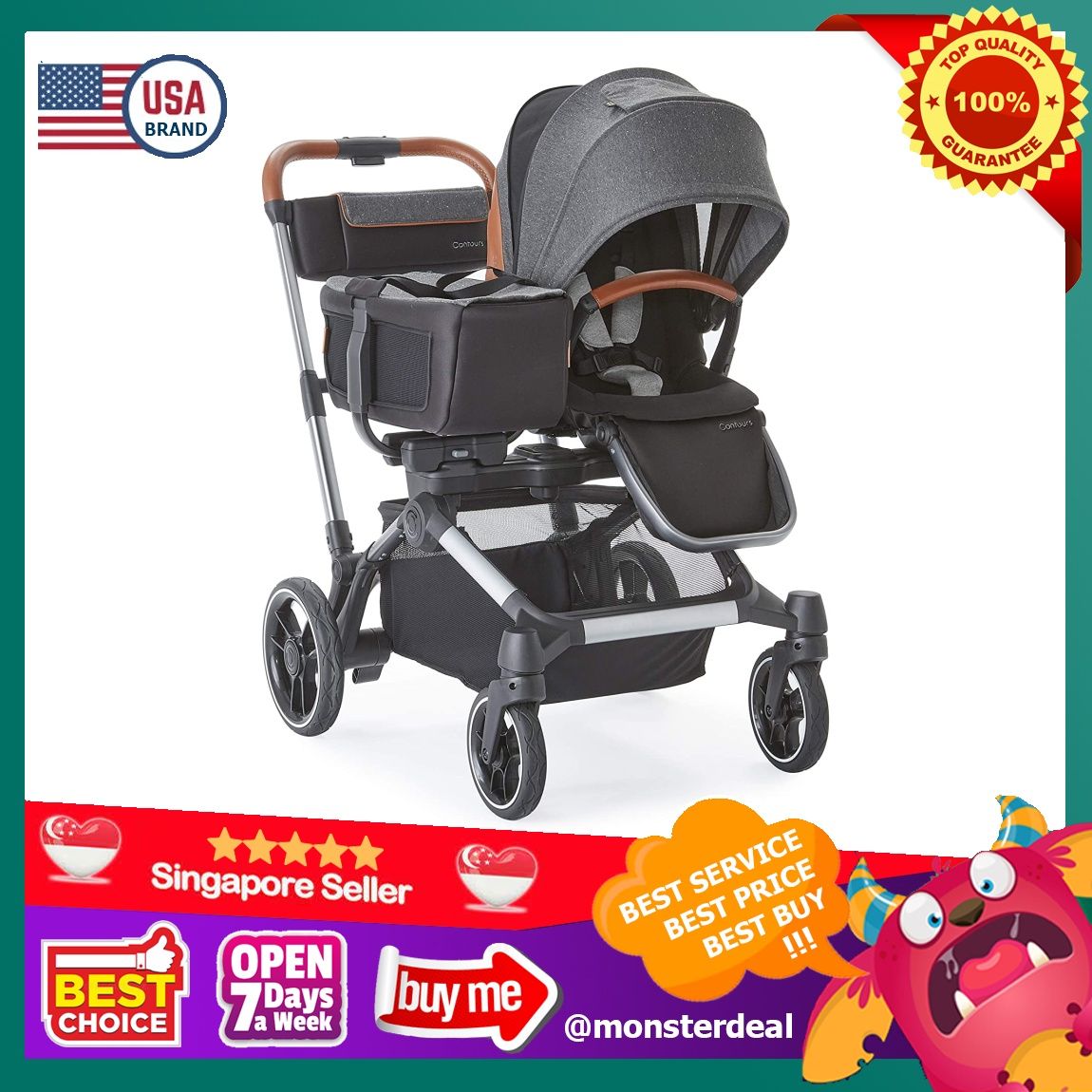 Contour store stroller single