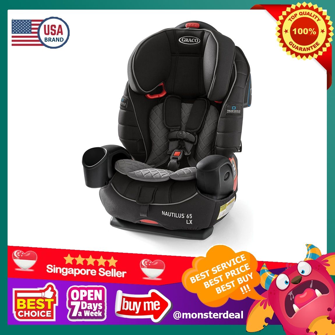 Graco nautilus 65 hotsell turn into booster