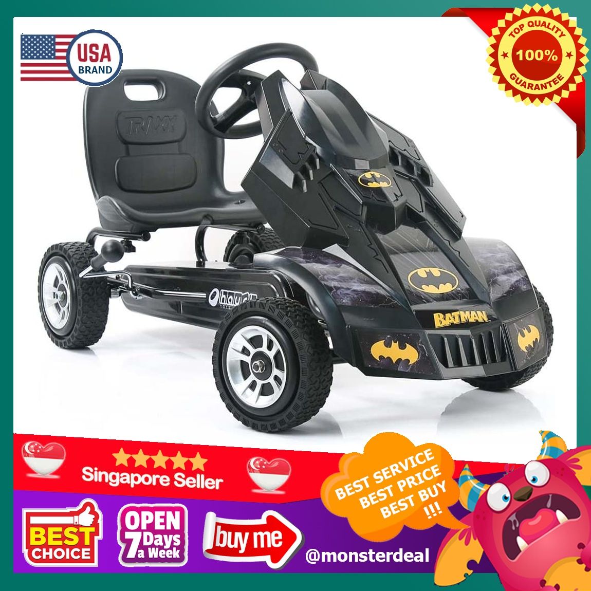 Hauck batman go kart hotsell