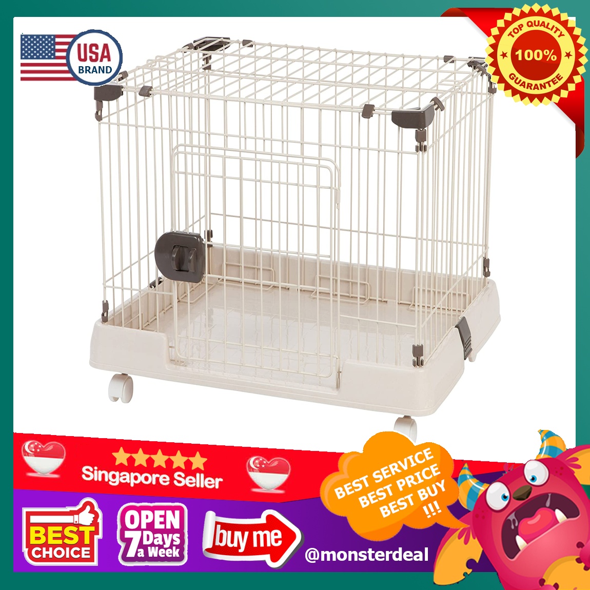 Iris wire 2025 pet cage