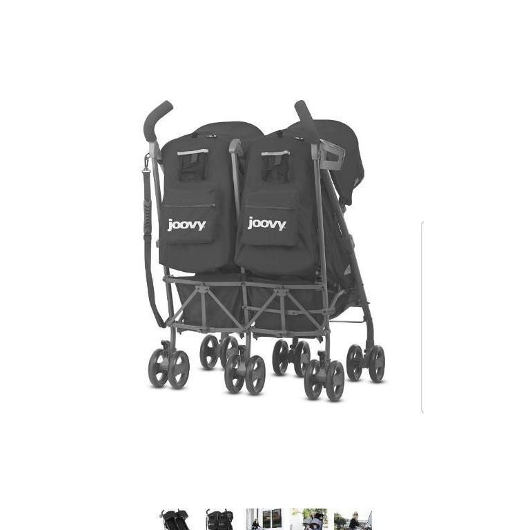 YBR JOOVY Twin Groove Ultralight Ultra Lightweight 2 Child Children Kids Seat Seater Umbrella Stroller Black or Tu Babies Kids Going Out Car Seats on Carousell